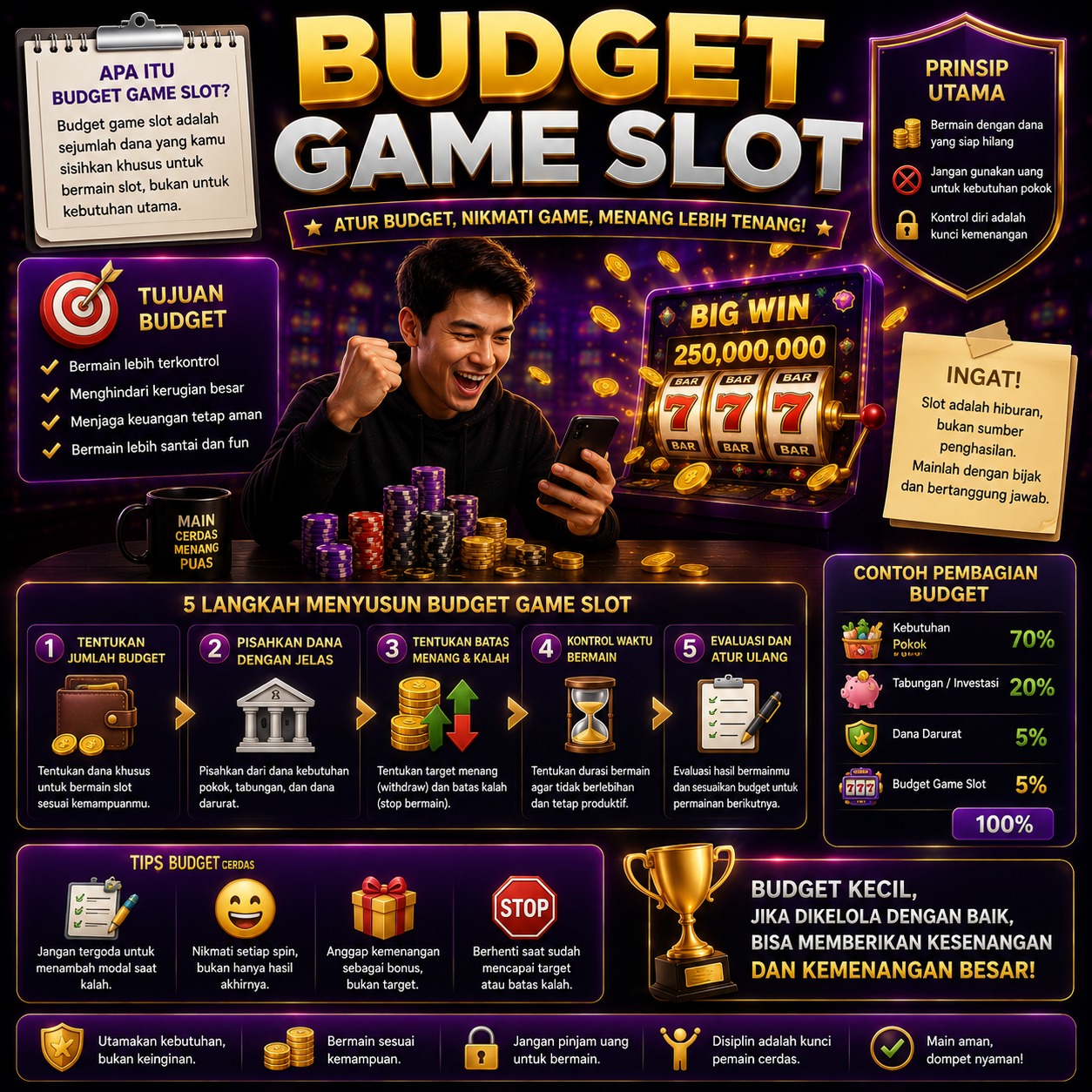 Budget Bermain Slot Online